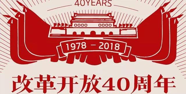 改革開放40周年