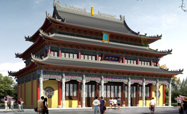 巴中大佛寺——大雄宝殿