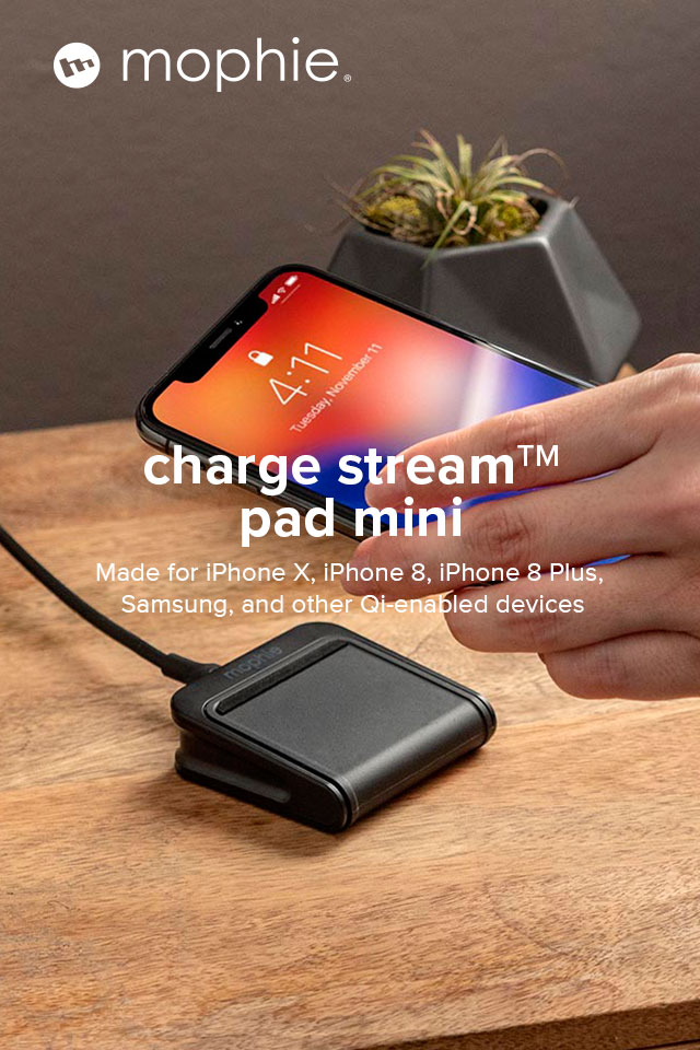 mophie charge stream pad mini