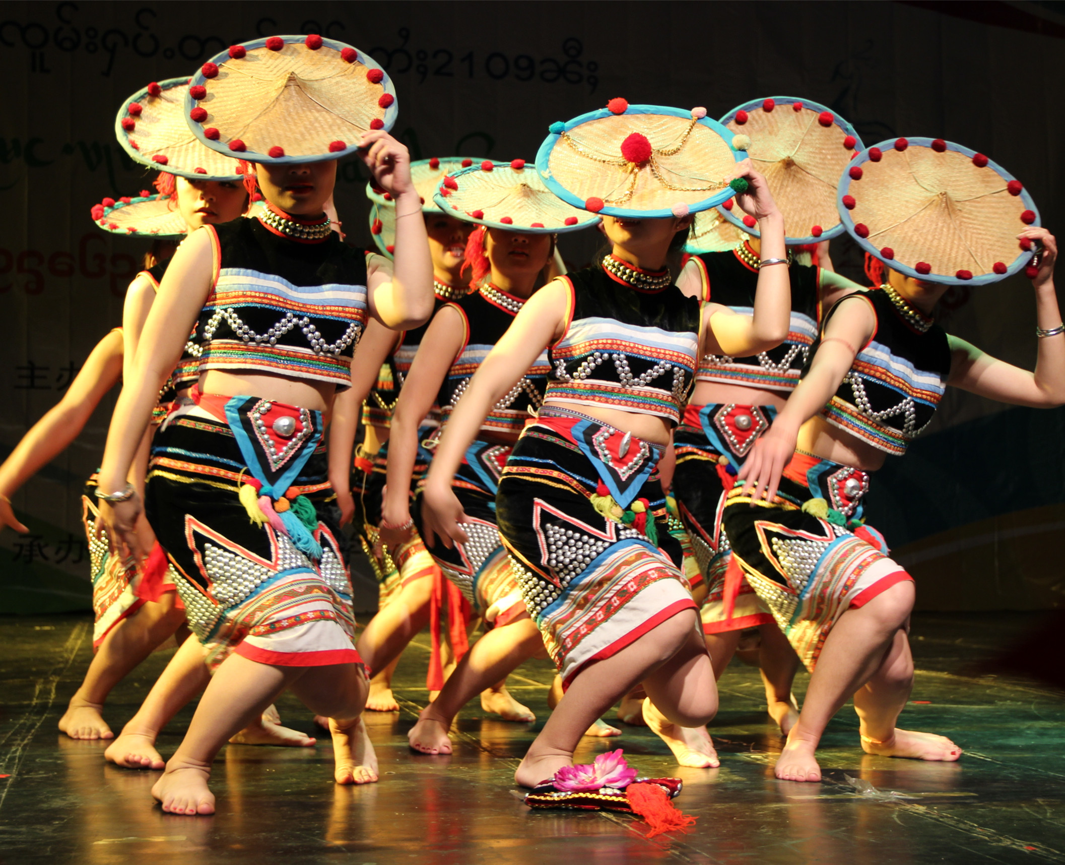 2015云南民族大学傣族文化交流协会2110比迈傣庆典活动
