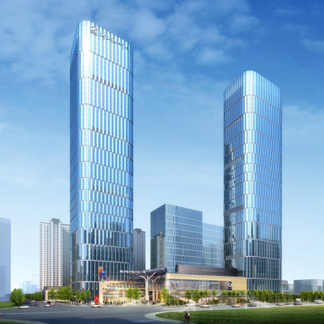 佛山绿地中心——定鼎写字楼地标王座